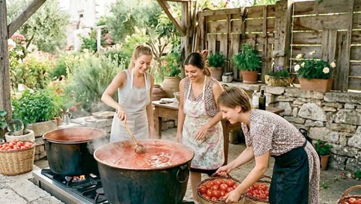 Lino Angiuli e la passata di pomodoro: “La salsa e quel rito con amici e parenti”