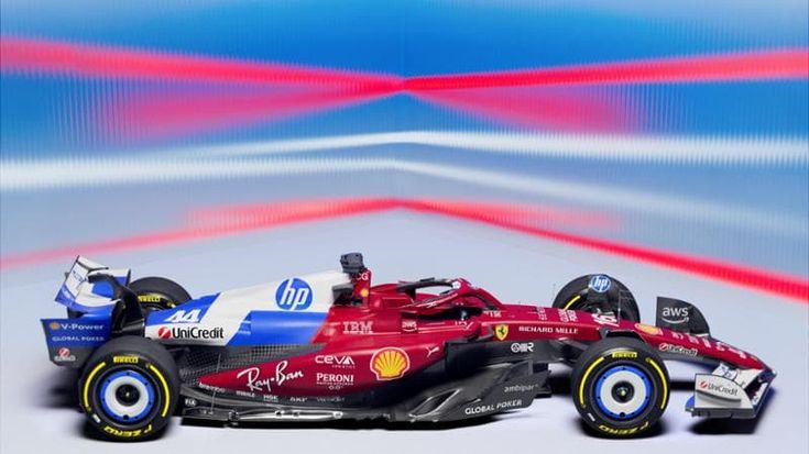 Ferrari, una nuova livrea a Miami: sulla Rossa il bianco e blu dello sponsor