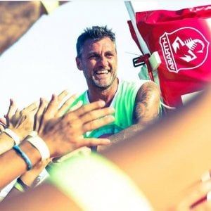 Salerno, Bobo Vieri in consolle