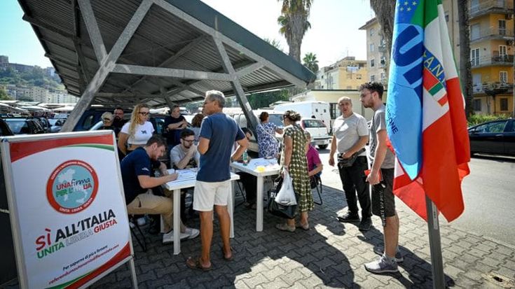 Referendum contro l’Autonomia differenziata, raccolte già 500 mila firme online