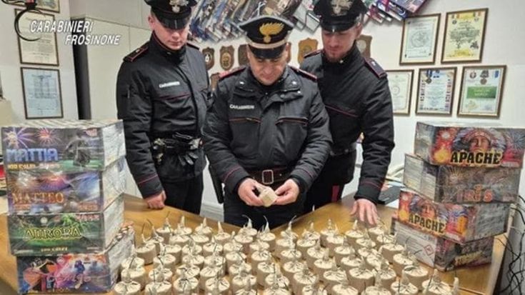Capodanno, è polveriera capitale: sei tonnellate di fuochi illegali sotto sequestro