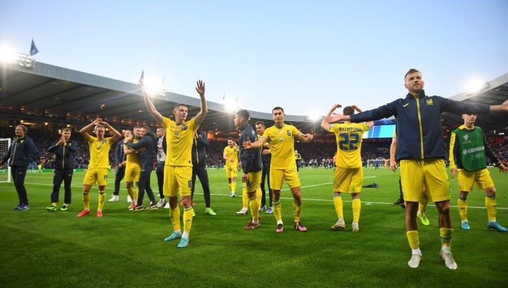 L'Ucraina vince in Scozia 3-1: il Mondiale è più vicino