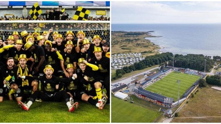 Mjällby, un mare di gioia: la squadra di un piccolo villaggio di pescatori sul Baltico vince il campionato svedese