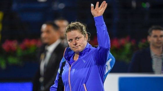 Tennis, rientro con sconfitta per Kim Clijsters: Muguruza vince in due set
