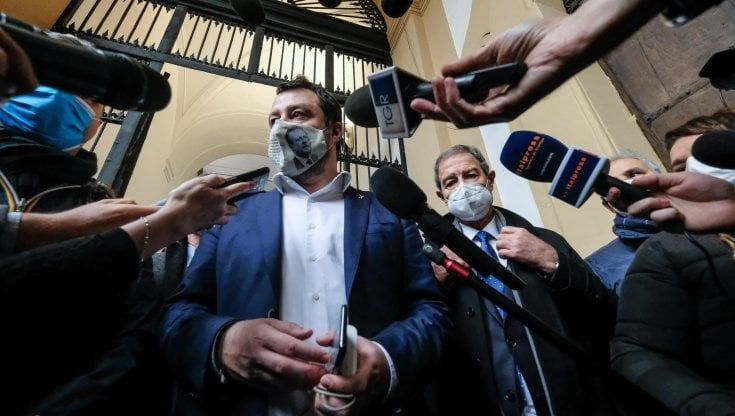 La due giorni siciliana di Salvini: oggi l'omaggio in via D'Amelio, domani il processo Open Arms
