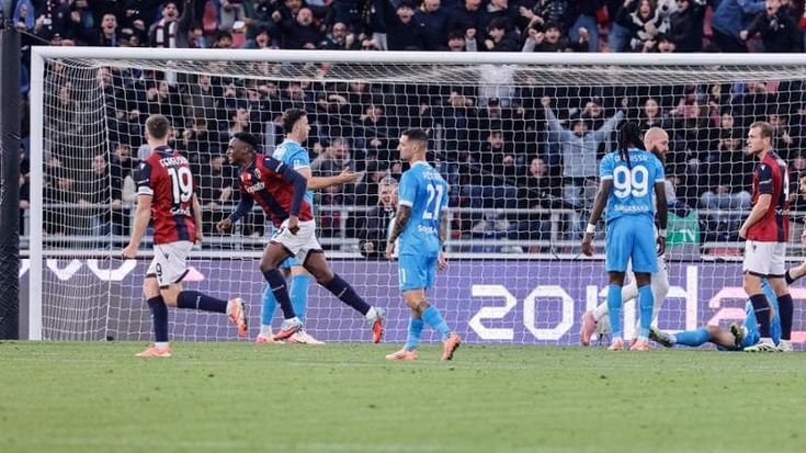 Il Napoli cade a Bologna (2-0)