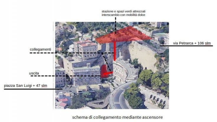 Napoli, nuova stazione della metropolitana a Posillipo