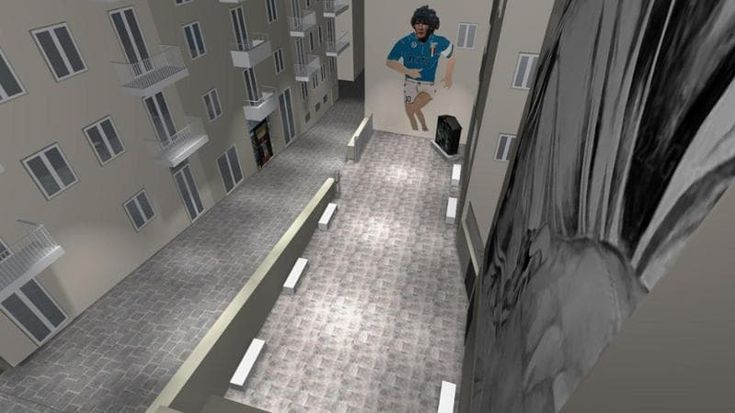 Napoli, ecco il progetto per il restyling di largo Diego Maradona