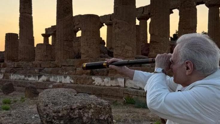 Martin Scorsese affascinato dai templi di Agrigento