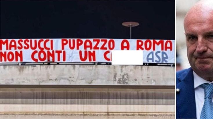 “Massucci pupazzo, a Roma non conti un c...”. Il questore preso di mira dagli ultras giallorossi