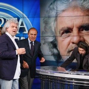 Grillo fa volare Vespache raddoppia ascolti