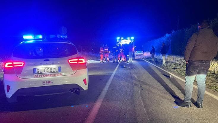 Travolto mentre era in bicicletta sulla strada fra Nardò e Copertino, muore un uomo di 66 anni