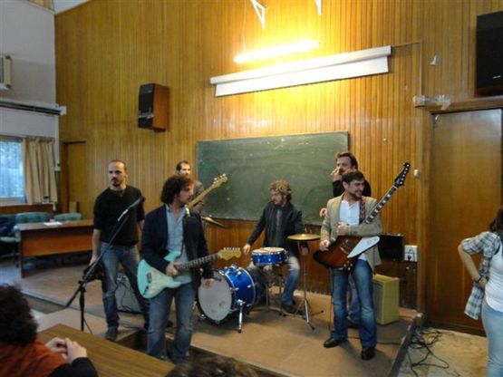 Il backstage dei Tre Terzi<br />del videoclip all'Universit&agrave;