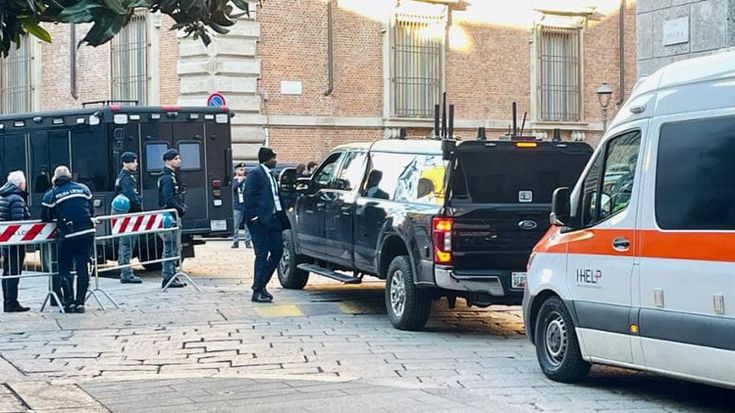 La visita lampo di Vance alla Pinacoteca di Brera