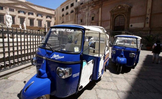 Ape calesse investe vigile e scappa,<br />trovato e denunciato il conducente