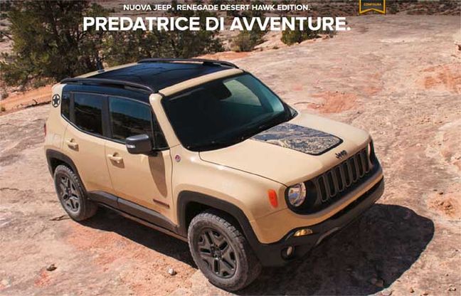 Serie speciali che passione, tocca alla Renegade Desert Hawk