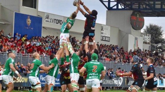 Rugby, storico Treviso: batte le Zebre, è ai quarti di Lega Celtica