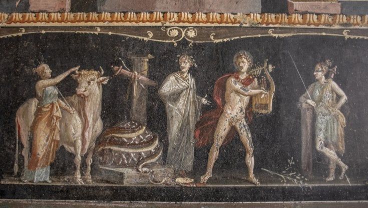 Nell'eterna Pompei gli affreschi rinascono in streaming