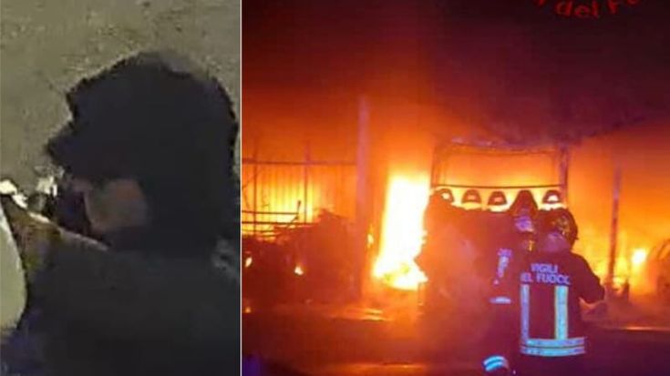 Incendia autorimessa dopo essere stato licenziato, danni per 300 mila euro: arrestato 45enne