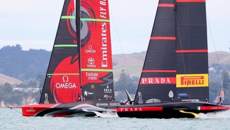 America's Cup, Luna Rossa batte nella seconda regata New Zealand: è 1-1. Bruni: "Abbiamo una grande occasione"