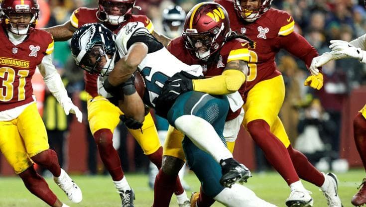 Eagles ai play off, ma che rissa a Washington. Bears, ancora una rimonta incredibile