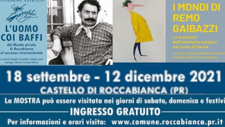 Roccabianca celebra i concittadini Giovanni Guareschi e Remo Gaibazzi 