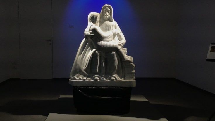 Nuovo Sguardo: all'Ape Parma Museo l'opera dello scultore non vedente Felice Tagliaferri 