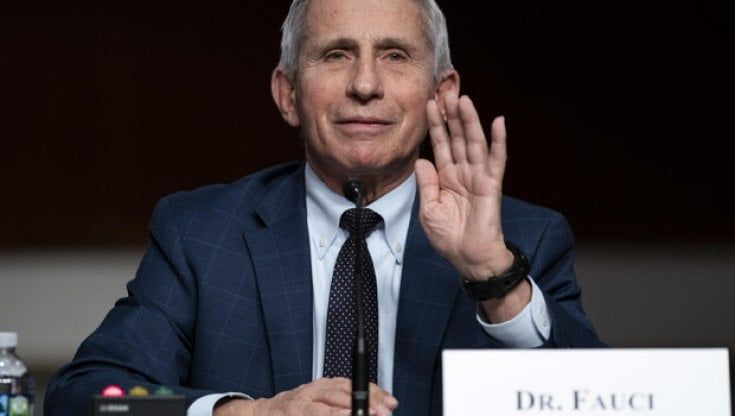 Anthony Fauci in isolamento per Covid 