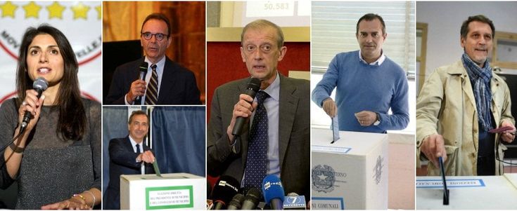 Comunali, a Roma prima Virginia Raggi (M5s), a Milano testa a testa tra Sala e Parisi. Ballottaggi anche a Torino, Napoli e Bologna