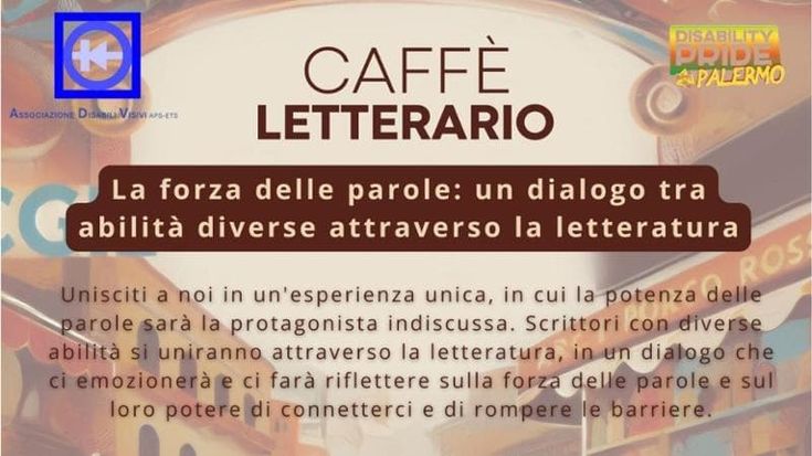 "La forza delle parole", un caffé letterario per abbattere le barriere legate alla disabilità