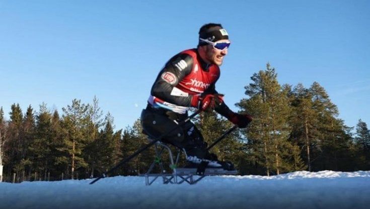 Giuseppe Romele d'argento: prima medaglia azzurra ai Mondiali paralimpici degli Sport della neve