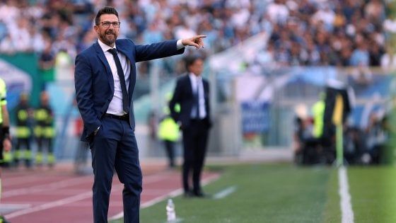 Roma, Di Francesco: "Cuore e testa, così si vince il derby"