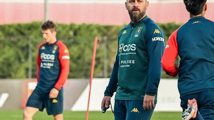 Genoa, ecco De Rossi. Vuole sfatare i tabù, vedere gol e vittoria