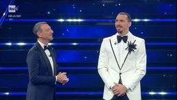 Sanremo 2021, Ibra: "Scambiare la maglia con Achille Lauro? Impossibile, è sempre nudo"