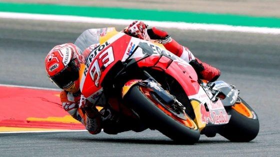 MotoGp, libere Aragona: Vinales davanti a Rossi, ma è Marquez a impressionare