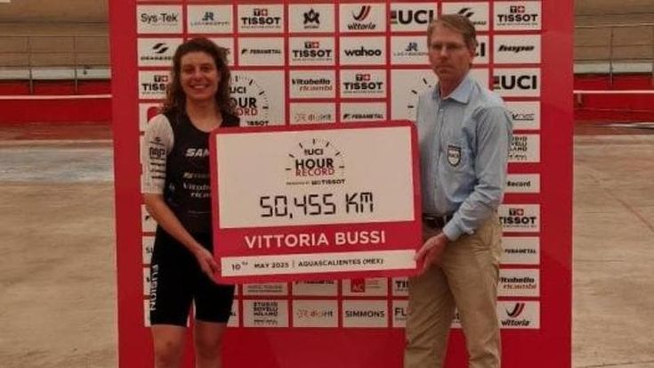 Vittoria Bussi migliora il suo record dell’ora: in Messico sale a 50,455