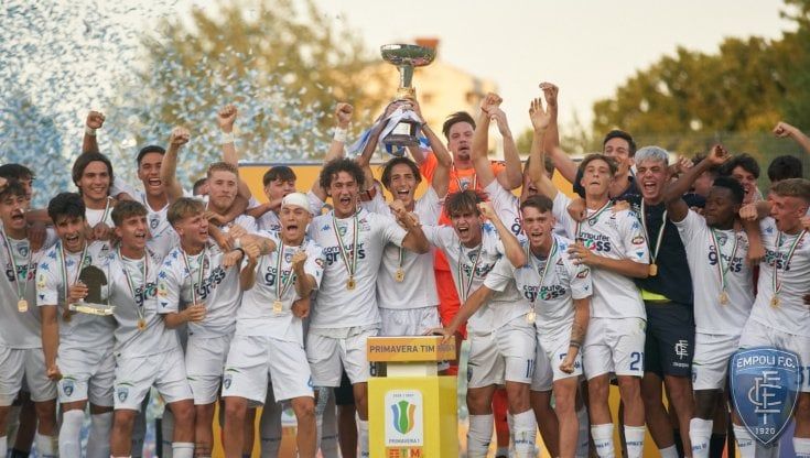 L'Empoli vince lo scudetto primavera: 5.3 all'Atalanta in finale