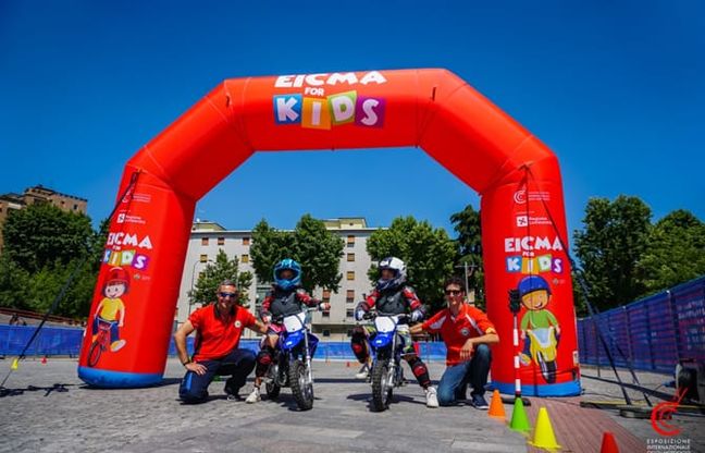 Eicma For Kids, a scuola di moto