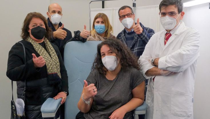 Vaccino italiano, i primi sette volontari oggi al Policlinico
