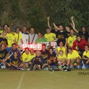 Genova, con 55 ore e 45 minuti, la partita di hockey va nel Guinness