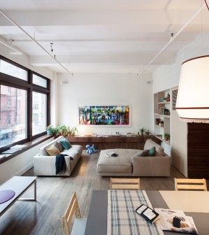 Il made in Italy abita a New York<br />in un loft arredato a showroom