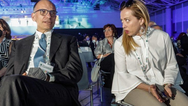 Sondaggi politici: Meloni mantiene il vantaggio su Letta. Terzo polo sotto il 5