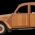 La 2CV? Me la faccio di legno