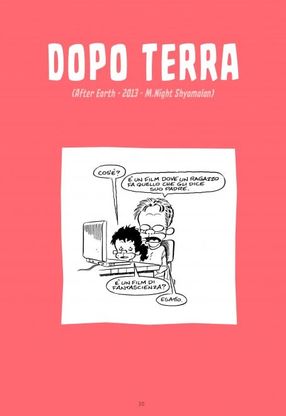 Le tavole di "Il buio colpisce ancora", le recensioni a fumetto di Leo Ortolani