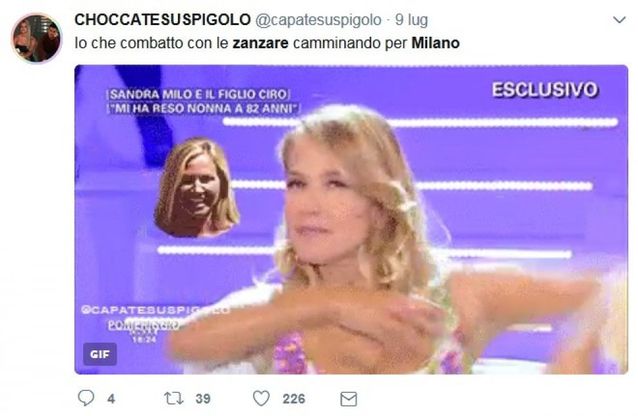 Zanzare, Milano si gratta e ironizza su Twitter: "Fanno l'happy hour con me"