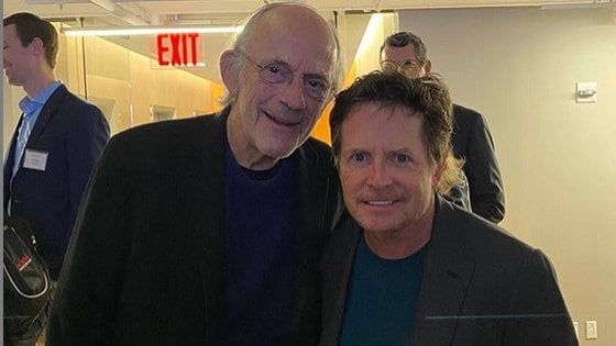 Michael J. Fox e Christopher Lloyd benefici: una partita di poker contro il Parkinson
