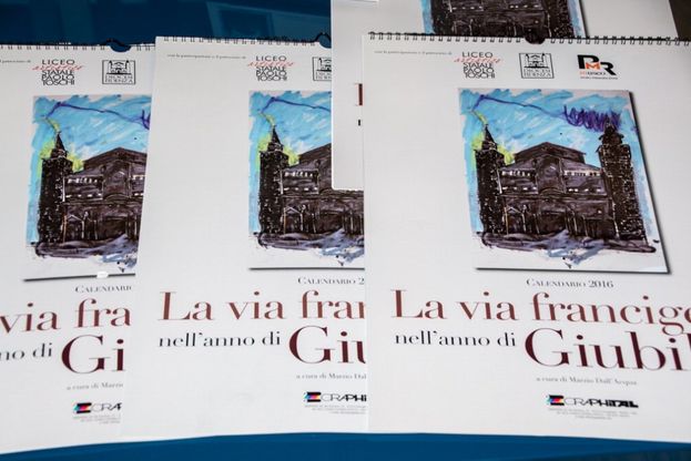 Al Toschi mostra sulla Via Francigena