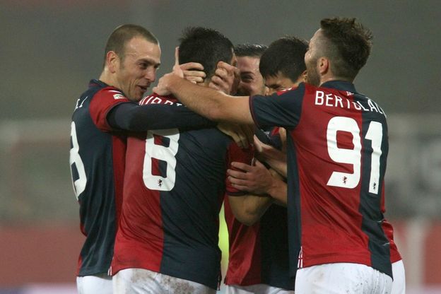 Genoa, tre cannonate ed il Cesena resta al palo