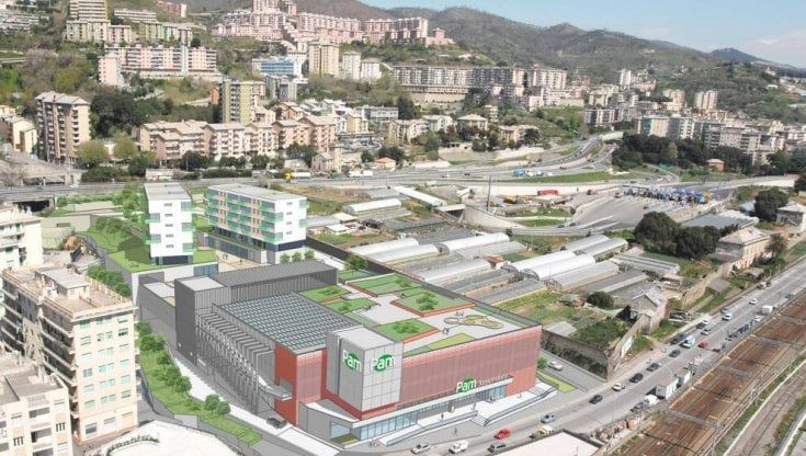 Supermercati a Genova, la protesta dell’Ascom per l’area ex Verrina: “Progetto da rivedere” 