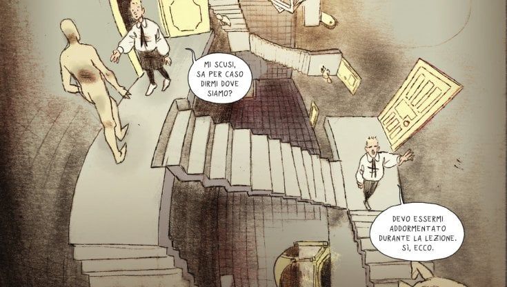 Escher l'italiano: un fumetto lo celebra a 50 anni dalla morte